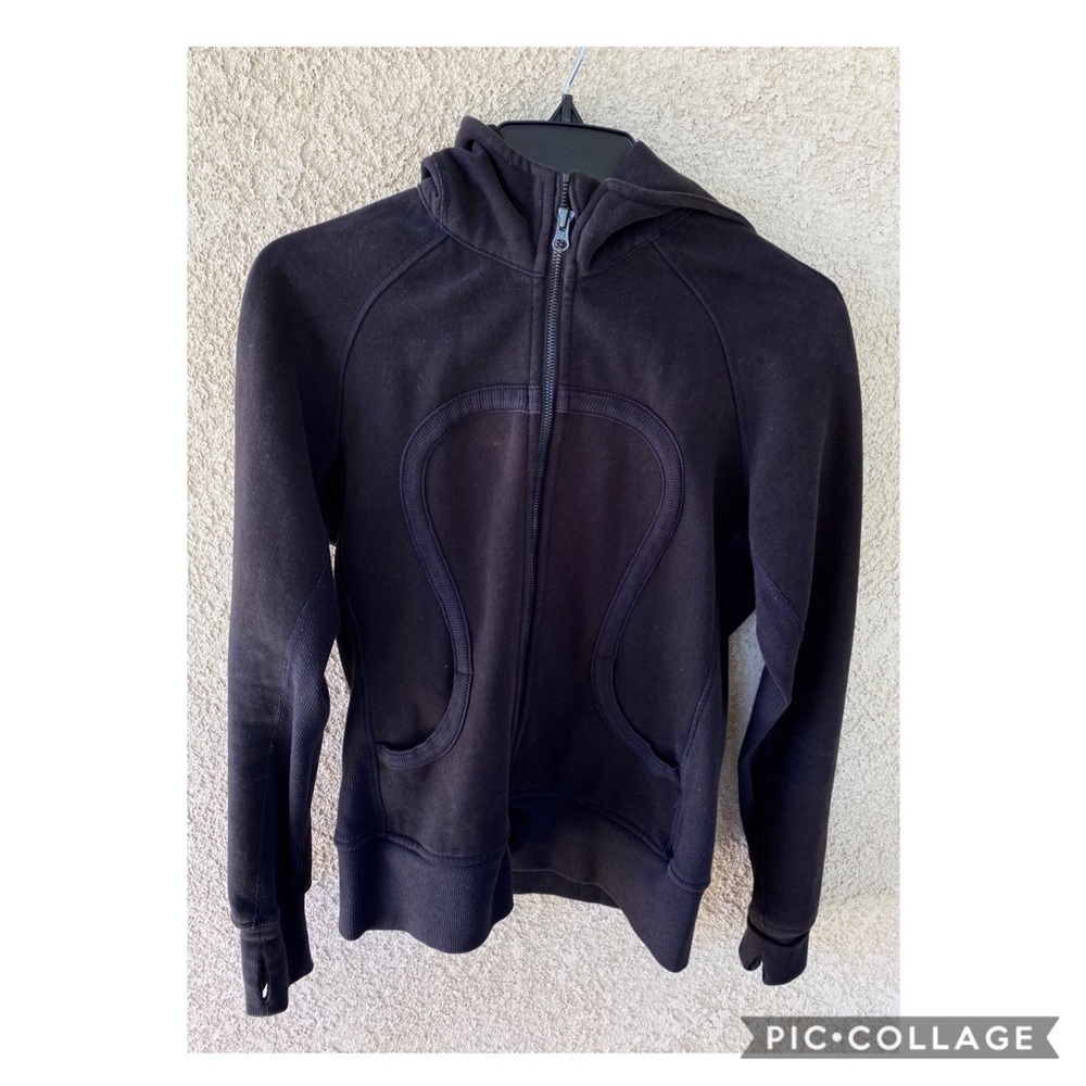 Black LuluLemon Zip Up Jacket